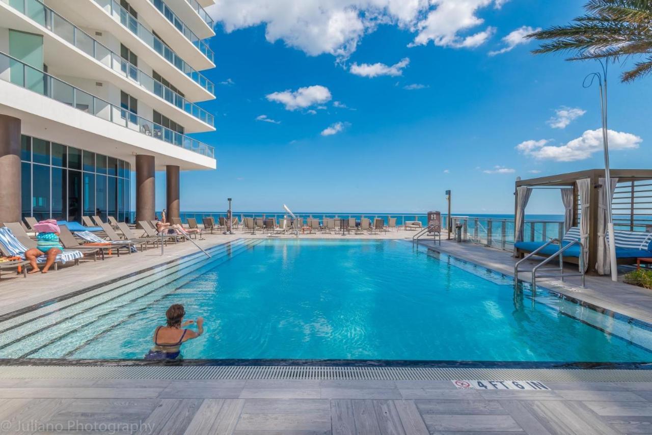Ocean View 1 Bed On The Beach 19Th Floor Hollywood Hallandale Beach Zewnętrze zdjęcie