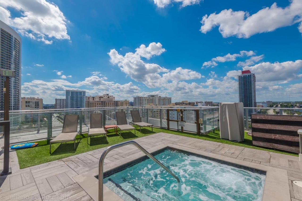 Ocean View 1 Bed On The Beach 19Th Floor Hollywood Hallandale Beach Zewnętrze zdjęcie