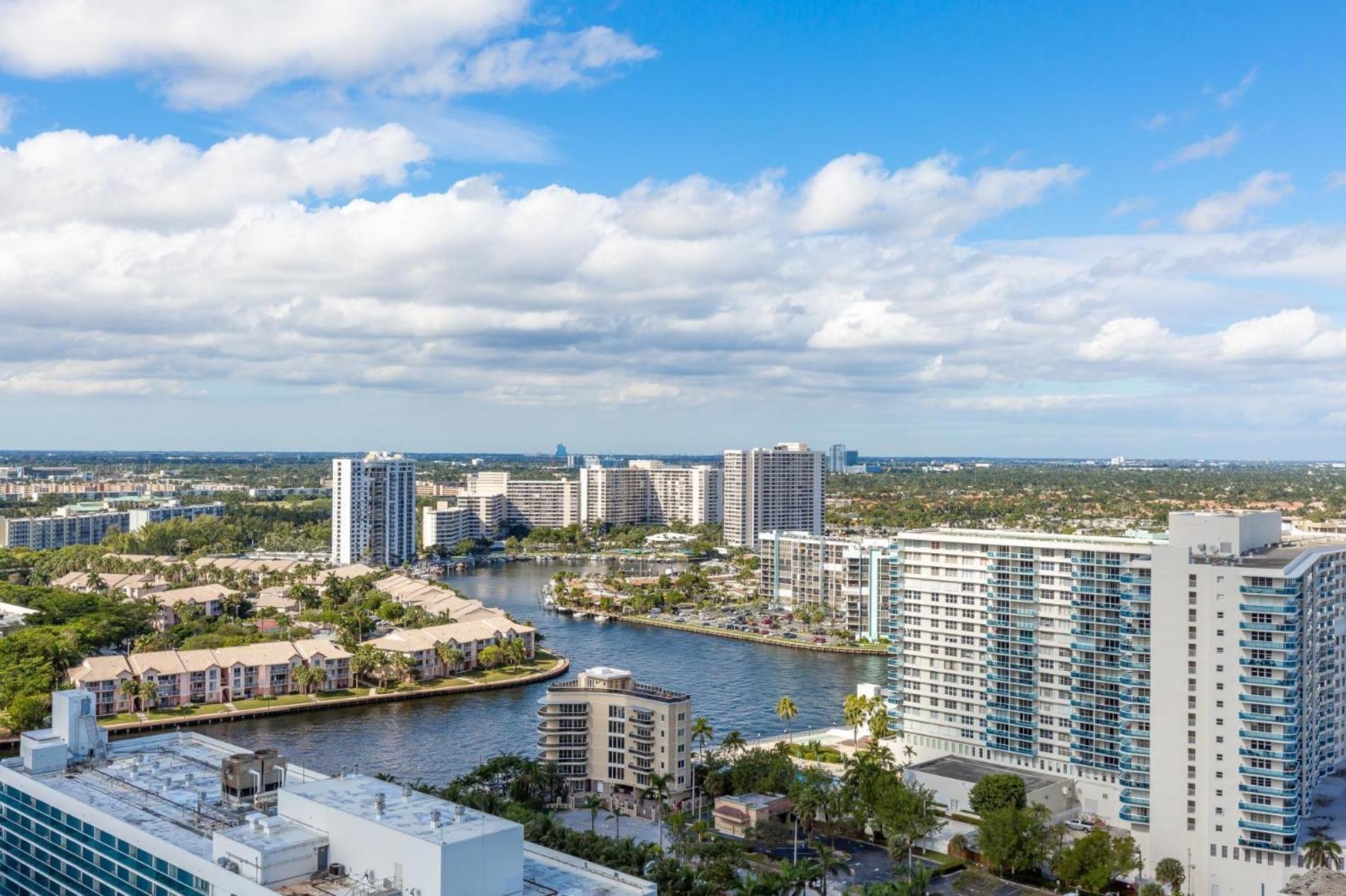 Ocean View 1 Bed On The Beach 19Th Floor Hollywood Hallandale Beach Zewnętrze zdjęcie